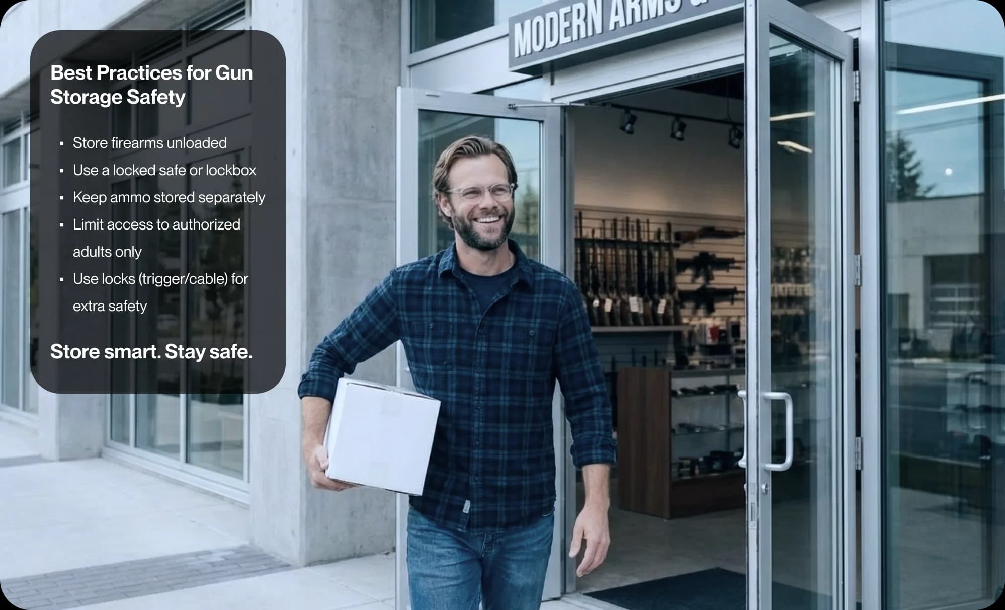 Take firearm kit home